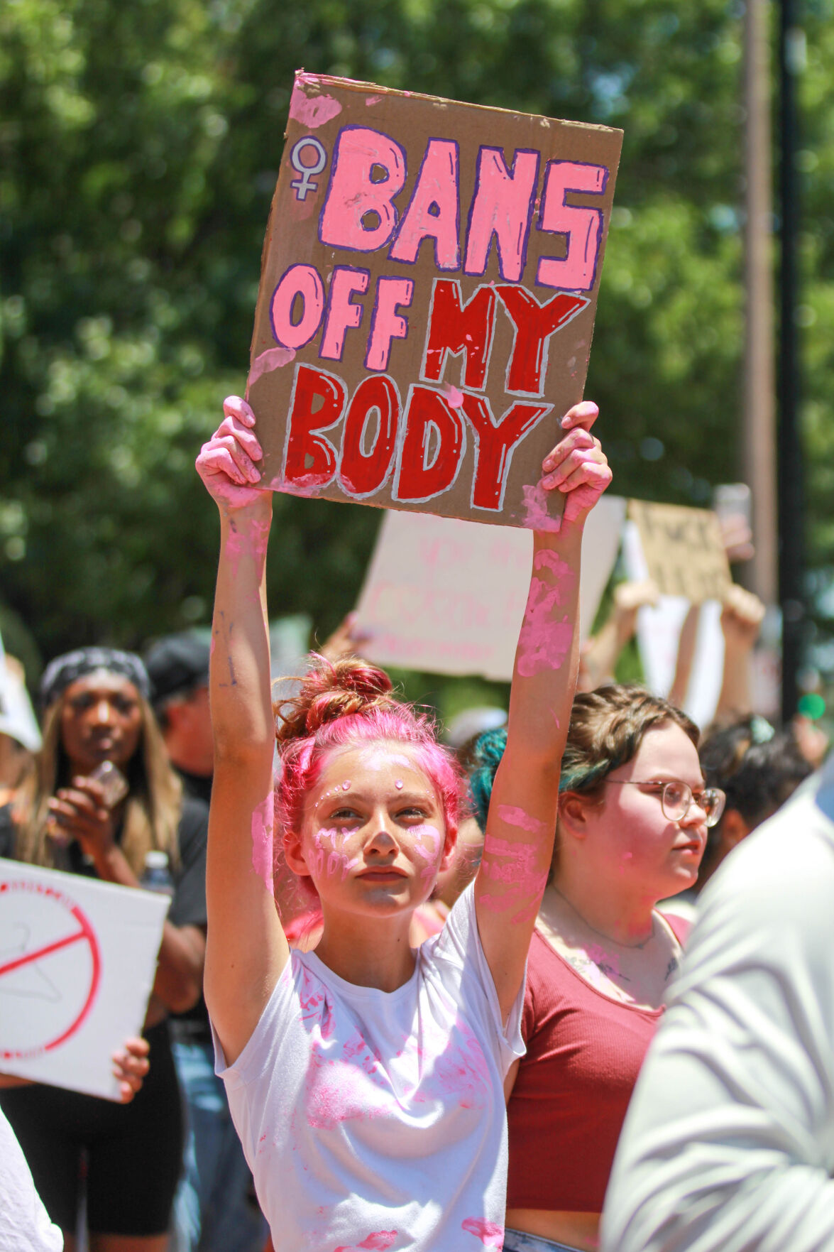 Photos: Protesters take to the streets following Supreme Court ruling